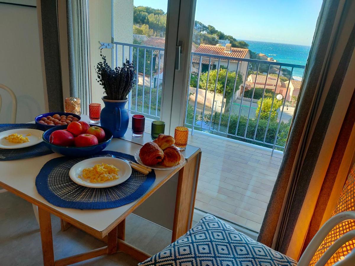 Appartement Avec Terrasse Vue Mer, Proximite Plage, Place Parking Sanary-sur-Mer Luaran gambar