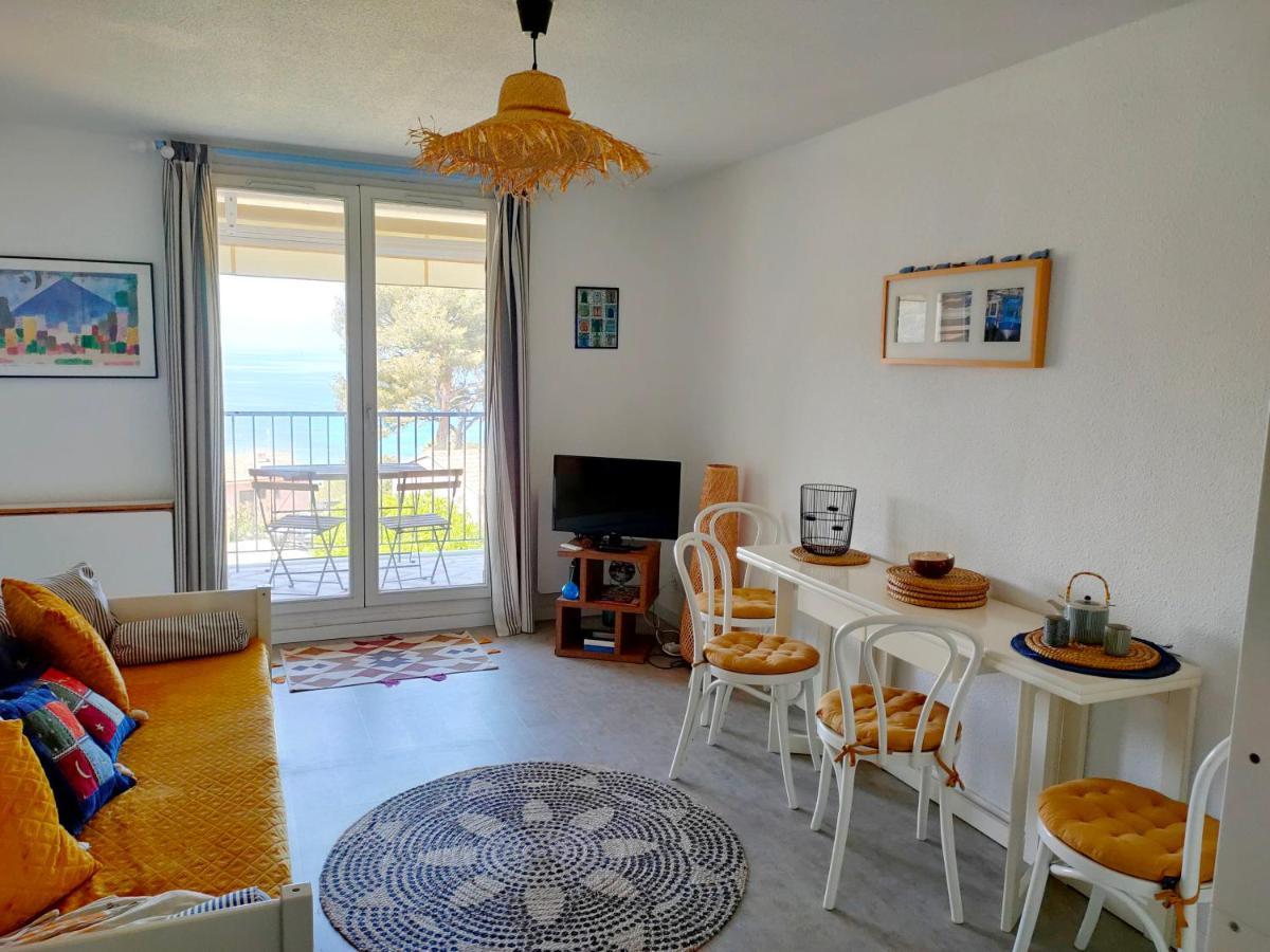 Appartement Avec Terrasse Vue Mer, Proximite Plage, Place Parking Sanary-sur-Mer Luaran gambar
